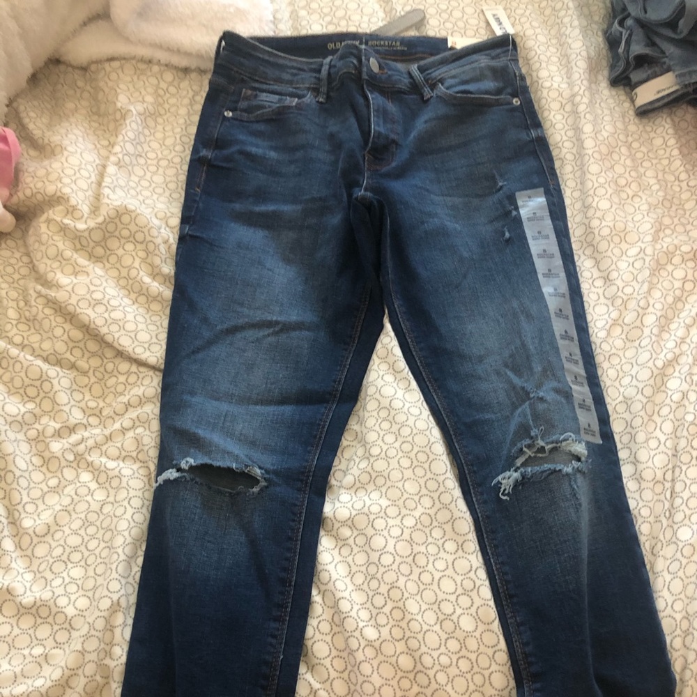 Dark wash jeans
